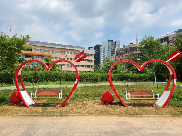 구래동이음둘레길(포토존) 김포시 제공