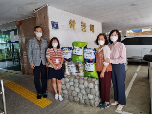 '경인지방통계청 인천사무소，아름다운사람들 ' 추석명절 위문품 기부