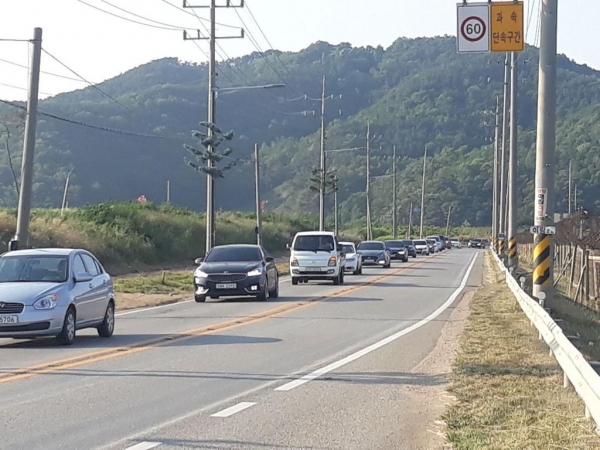 김포시, 「국지도 78호선(하성~운양) 확장사업」 현황사진