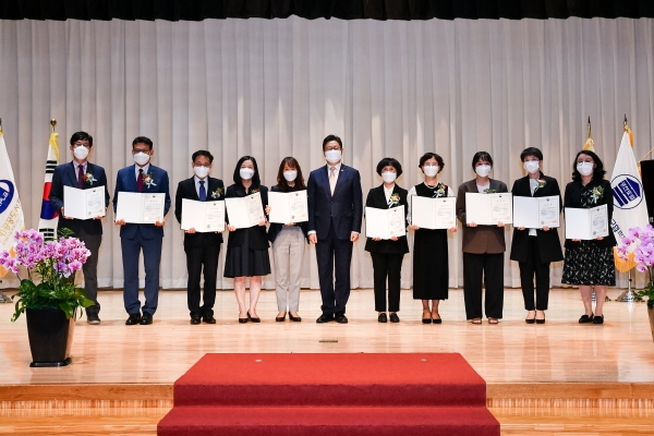 김포도시관리공사 통진도서관 2021 전국도서관 운영평가 공공도서관 우수기관 선정