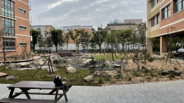 경기도교육청, 생태 숲 미래학교 생태 공간 준공식 개최(송내고)